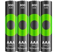 GP ReCyko Pro Pile rechargeable LR3 (AAA) NiMH 800 mAh 1.2 V 4 pc(s)