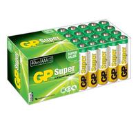 GP Super Alkaline 24A - Batterie 40 x AAA - Alcaline