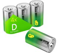 GP Super Pile LR20 (D) alcaline(s) 1.5 V 4 pc(s)