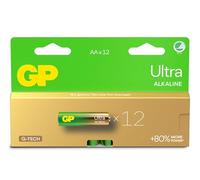 12 Piles Alcalines AA / LR6 GP Ultra