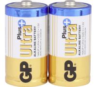 GP 2 piles alcalines type C (LR14) Ultra Plus