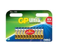 GP 10 piles alcalines AAA (LR03) Ultr 1,5V