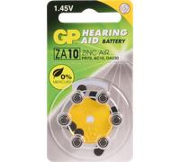 GP V10 D6 - GP, zinc-air, paquet de 6, 1,4 V, 5,80 x 3,60