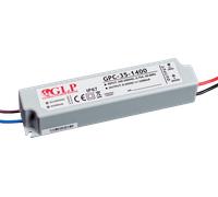 GPC-35-1400 - Bloc d'alimentation LED, 33,6 W, 1 400 mA, 9 à 24 V c.c., IP67
