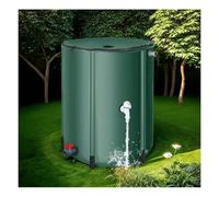 GPDNBIEU Réservoirs d'eau de Pluie, Fabriqué en Tissu résistant, avec Une Bonne résistance à la déchirure(Green,100L)