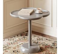GPDNBIEU, Table d'appoint Ronde, guéridon décoratif, Petite Table à Martini, Salon for canapé, Chaise, Patio(/Gray B,40CM)