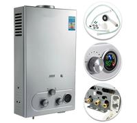 GPL gaz propane chauffe-eau, expédition UE, accessoires de douche, 6L 12KW