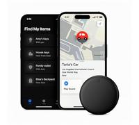GPS GP90 Tracker, Tracker GPS, Traceur Intelligent pour Clés, Et Portefeuilles - Compatible avec L'application Find My D' Apple/Android