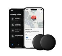 GPS GP90 Tracker, Tracker GPS, Traceur Intelligent pour Clés, Et Portefeuilles - Compatible avec L'application Find My D' Apple/Android