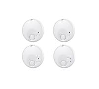 GPS Tracker for Android for Find My Wearable Airtag Device for Car and Personal Tracking White