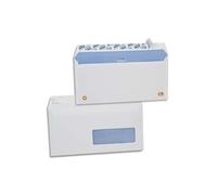 Gpv 2715 boîte de 500 enveloppes auto-adhésives 110 x 220 mm blanc 18985