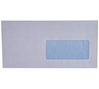 GPV Boite 500 enveloppes auto-adhésives 80g format DL 110x220mm fenetre 45x100