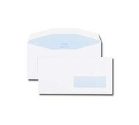GPV - Boite de 1.000 Enveloppes - Format C6/C5 (114x229 mm), fenêtre de 35x100 mm, qualité papier blanc : 80 g/m2 - Certifié PEFC & NF316