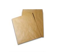 GPV - Boite de 100 Pochettes radio - Format (375x450 mm), sans fenêtre, qualité papier kraft : 90 g/m2