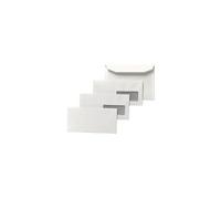 Gpv Boite De 1000 Enveloppes Patte Trapèze Blanches Da 115x225 80 G Fenêtre
