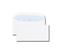 Gpv Boite De 1000 Enveloppes Patte Trapèze Blanchesc6/C5 114x229 75 G/M² Gommées