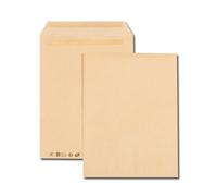 Gpv Boîte De 250 Pochettes Kraft Brun 26 280x375 120 G/M² Autocollantes