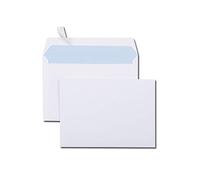 Gpv boîte de 500 enveloppes blanches auto-adhésives 80g format c6 114x162mm 23401