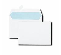 Gpv Boîte De 500 Enveloppes Blanches B6r 120x176 80 G/M² Bande De Protection