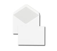 Gpv Boîte De 500 Enveloppes Blanches C6 114x162 80 G/M² Gommées