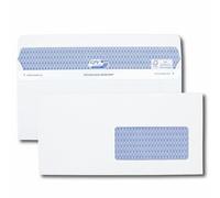 Gpv Boîte De 500 Enveloppes Blanches Dl+ 112x225 90 G Fenêtre 45x100