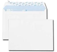 GPV Boîte de 500 enveloppes C5 162 x 229 mm blanches auto-adhésives 90g