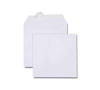Gpv Boîte De 500 Enveloppes Carrées Blanches 220x220 120 G/M² Bande De Protection
