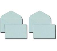 GPV - Boite de 500 Enveloppes élections bleues - Format 30 (90x140 mm), sans fenêtre, qualité papier recyclé : 80 g/m2 - Certifié FSC recyclé