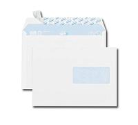 GPV - Boite de 500 Enveloppes - Format C5 (162x229 mm), fenêtre de 45x100 mm, qualité papier blanc : 80 g/m2 - Certifié PEFC & NF316