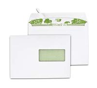 GPV - Boite de 500 Enveloppes - Format C5 (162x229 mm), fenêtre de 45x100 mm, qualité papier recyclé : 90 g/m2 - Certifié FSC mixte