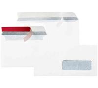 GPV - Boite de 500 Enveloppes - Format DL (110x220 mm), fenêtre de 45x100 mm, qualité papier blanc : 80 g/m2 - Certifié PEFC & NF316
