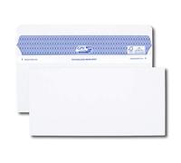 GPV - Boite de 500 Enveloppes - Format DL (112x225 mm), sans fenêtre, qualité papier blanc : 90 g/m2 - Certifié FSC mixte