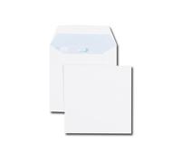 Gpv Boite De 500 Enveloppes Patte Trapèze Blanches 90 G/M² Gommées