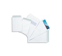 GPV - Boite de 500 Pochettes - Format B5 (176x250 mm), sans fenêtre, qualité papier blanc : 90 g/m2 - Certifié PEFC & NF316