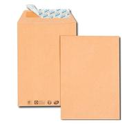 Pochette kraft brun C5 162 x 229 mm GPV 90 g sans fenêtre - Boîte de 500