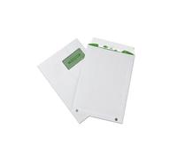 Pochette Vélin blanc recy PV 229 x 324 mm 90 g avec fenêtre 50 x 100 mm - Boîte de 250