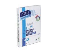 GPV Enveloppe blanche C5 162 x 229 mm 80g sans fenêtre - autocollante bande protectrice - Lot de 50