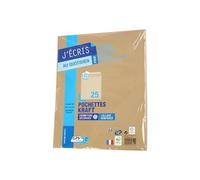 GPV EVERYDAY Sac d'expédition 260 x 330 mm autocollant doublure de couleur brun pack de 25