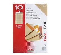 GPV Paquet de 10 pochettes kraft armé 130g format C4 simple