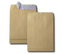 GPV - Paquet de 25 Sac à soufflet - Format 24 (260x330x30 mm), sans fenêtre, qualité papier kraft : 120 g/m2 - Certifié PEFC