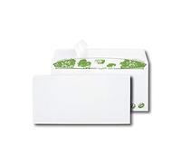 GPV - Paquet de 40 Enveloppes - Format DL (110x220 mm), sans fenêtre, qualité papier recyclé : 80 g/m2 - Certifié FSC recyclé & NF316