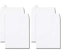 GPV - Paquet de 50 Sac à soufflet - Format 24 (260x330x30 mm), sans fenêtre, qualité papier blanc : 120 g/m2