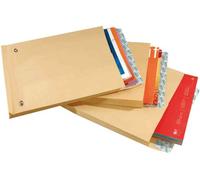GPV - Paquet de 50 Sac à soufflet - Format (280x410x90 mm), sans fenêtre, qualité papier kraft : 120 g/m2