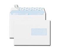 GPV - Paquet de 70 Enveloppes - Format C5 (162x229 mm), fenêtre de 45x100 mm, qualité papier blanc : 80 g/m2 - Certifié PEFC & NF316