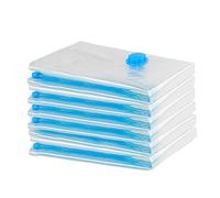 GQC Sacs de Rangement sous Vide Housses de Rangement sous Vide Voyages pour Vêtements, Literie, Oreillers (6*(60 * 40) CM)