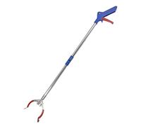 Grabber Reacher Tool - En aluminium - Pliable - Léger - Accessoire d'extérieur - Pince pour ramasser les déchets et les déchets - Aide au sol pour la maison, la cour, le jardin - Pour les personnes