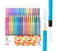 Grabie Stylos à encre gel effaçables de 36 couleurs, pour faire disparaître les erreurs, encres de couleurs assorties pour dessin, écriture, planificateur