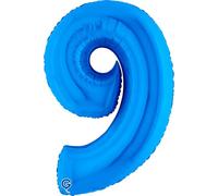 Grabo 009B-P Superloon Numéro 9 Lot de 1 pièce Longueur 101,6 cm Couleur Bleu Taille unique