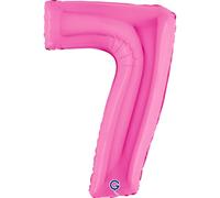Grabo 017-P Ballon en aluminium en forme de chiffre 7