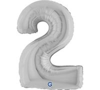 Grabo 092S-P Superloon Numéro 2 Lot de 1 pièce Longueur 101,6 cm Couleur Argenté Taille unique